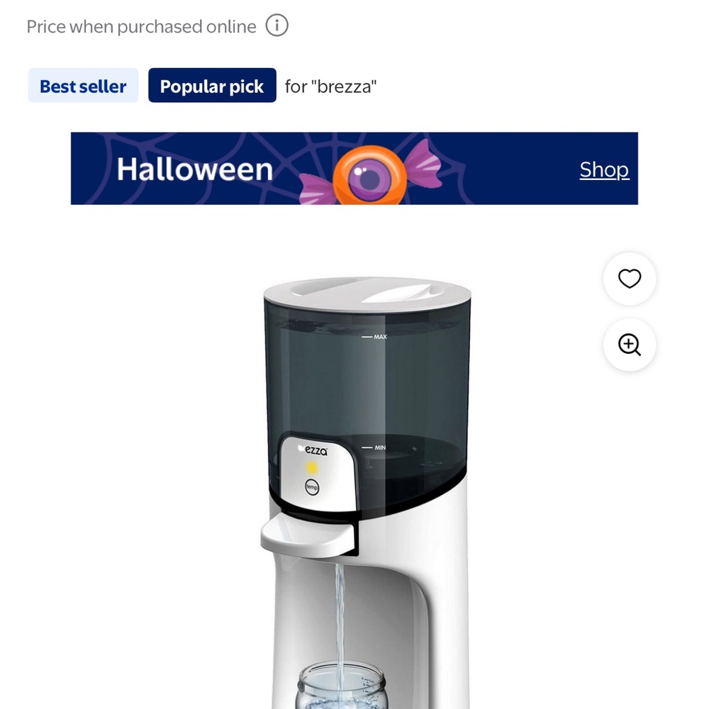 Ezza White Water Dispenser for Kids